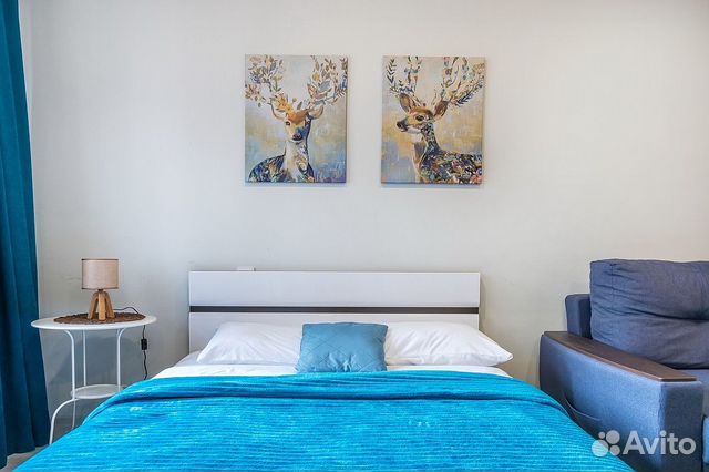 

Квартира-студия, 29 м², 2 кровати