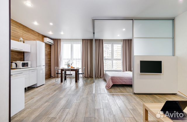 

1-к. квартира, 45 м², 2 кровати