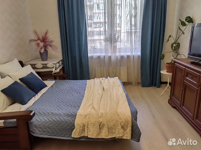 

1-к. квартира, 42 м², 3 кровати