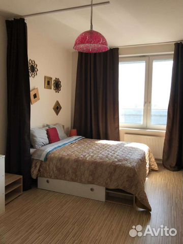 

1-к. квартира, 39 м², 2 кровати
