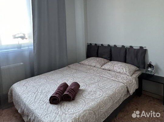 

1-к. квартира, 52 м², 3 кровати