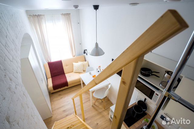 

Квартира-студия, 14 м², 2 кровати