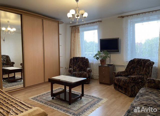 

1-к. квартира, 38 м², 2 кровати