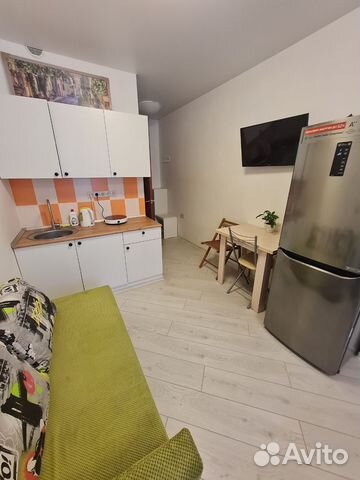 

Квартира-студия, 25 м², 2 кровати