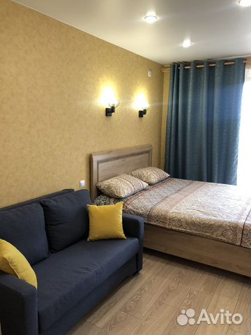 

Квартира-студия, 30 м², 2 кровати