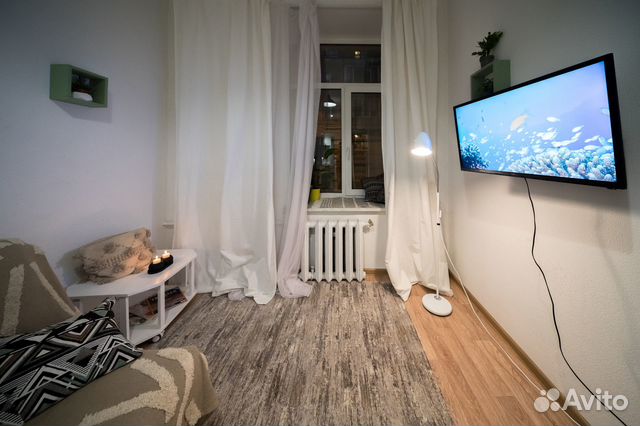 

Квартира-студия, 23 м², 2 кровати