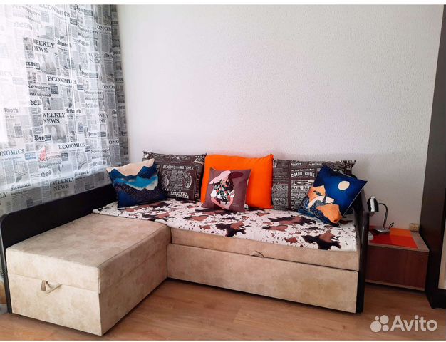 

Квартира-студия, 28 м², 2 кровати