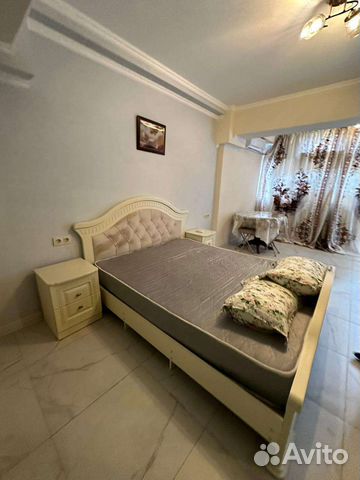 

Квартира-студия, 36 м², 2 кровати
