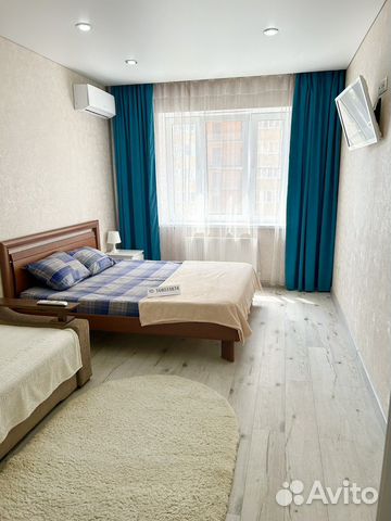 

1-к. квартира, 40 м², 2 кровати
