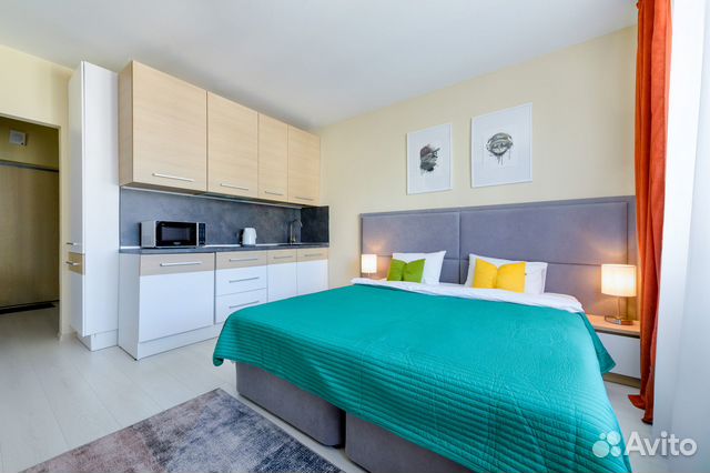 

Квартира-студия, 26,5 м², 1 кровать