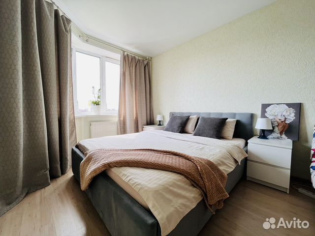 

1-к. квартира, 37 м², 2 кровати