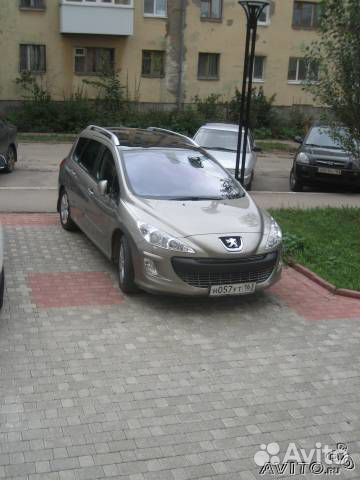 Peugeot 308 1.6 AT, 2010, битый, 120 000 км