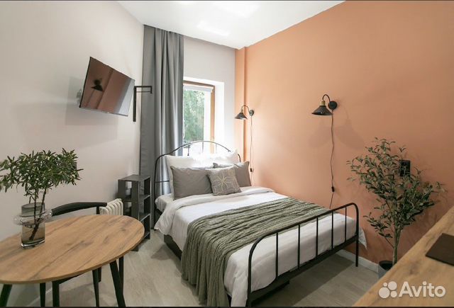 

Квартира-студия, 15 м², 1 кровать