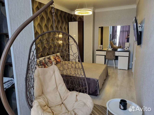 

1-к. квартира, 46 м², 2 кровати