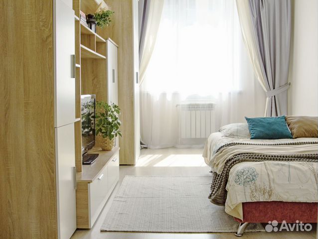 

1-к. квартира, 43 м², 1 кровать