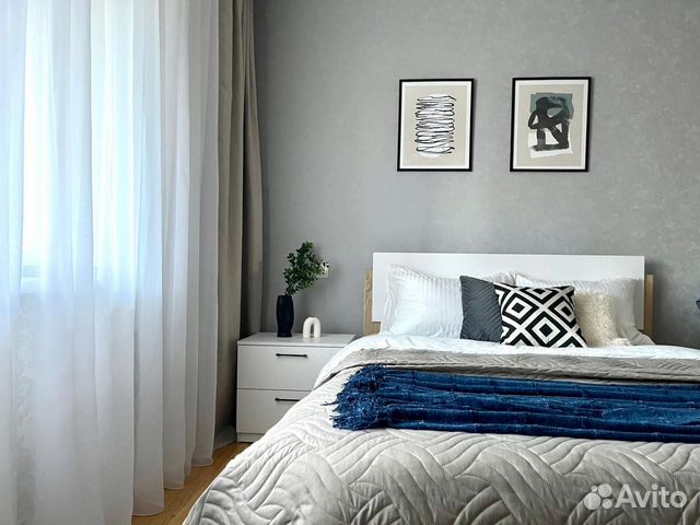 

1-к. квартира, 39 м², 2 кровати