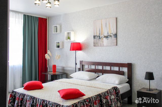 

1-к. квартира, 40 м², 2 кровати