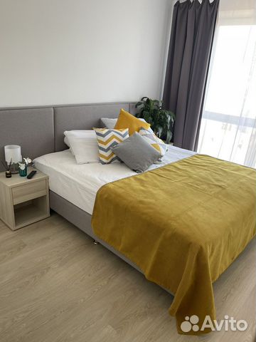 

1-к. квартира, 42 м², 2 кровати