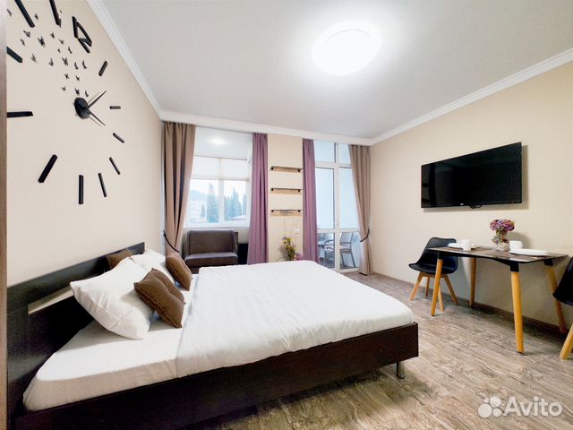 

Квартира-студия, 30 м², 1 кровать