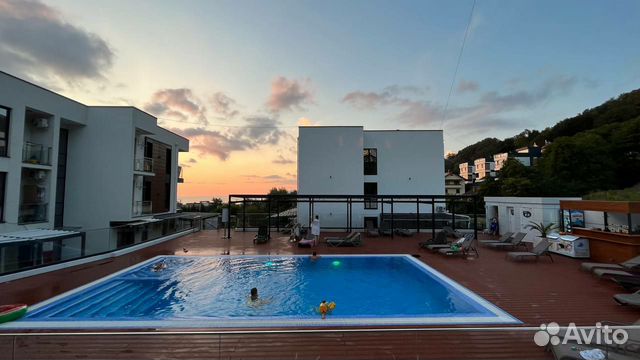 

Квартира-студия, 29 м², 3 кровати