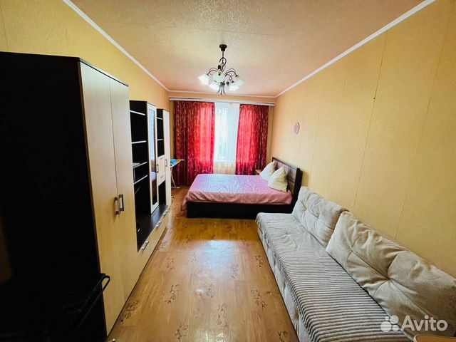 

1-к. квартира, 46 м², 3 кровати