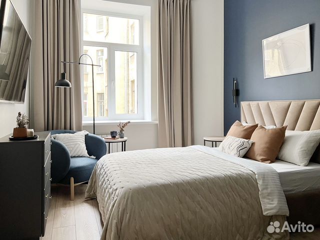 

Квартира-студия, 25 м², 2 кровати