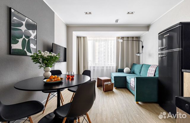 

2-к. квартира, 46 м², 2 кровати