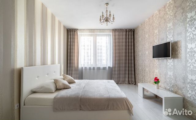 

1-к. квартира, 41 м², 2 кровати