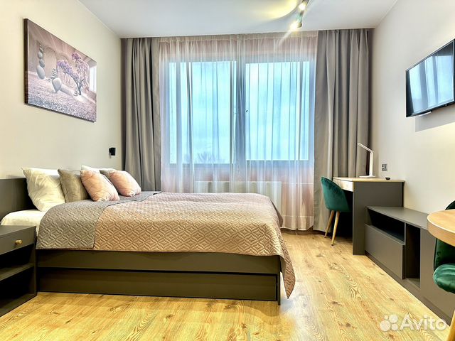 

Квартира-студия, 27 м², 1 кровать