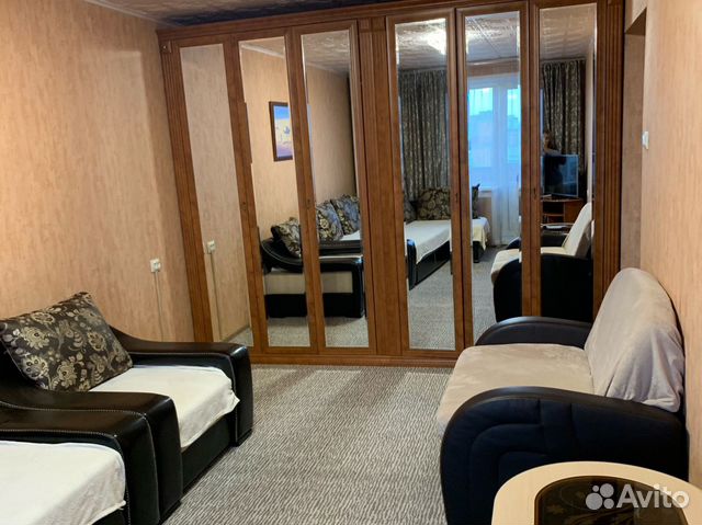 

1-к. квартира, 37 м², 2 кровати