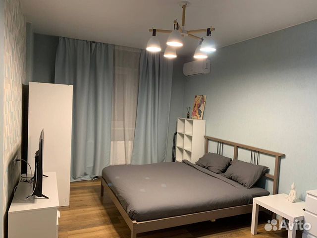 

1-к. квартира, 43 м², 2 кровати