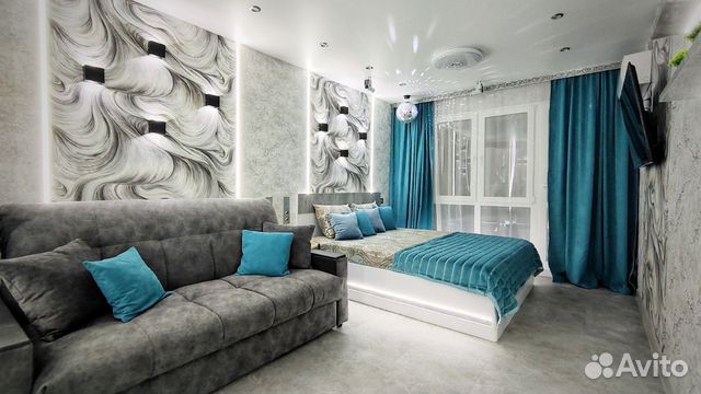 

1-к. квартира, 35 м², 2 кровати