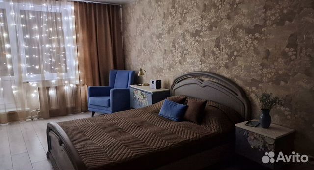 

1-к. квартира, 44 м², 2 кровати
