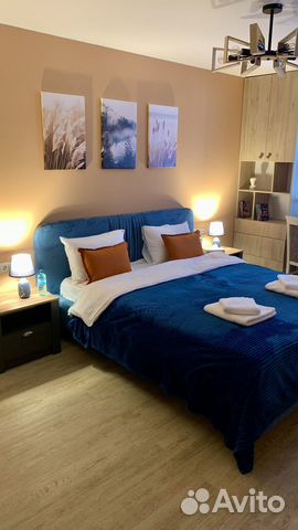 

1-к. квартира, 45 м², 2 кровати