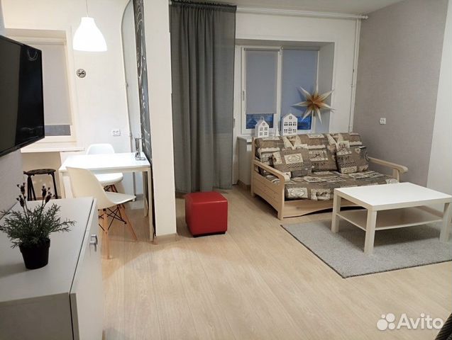 

1-к. квартира, 30 м², 2 кровати