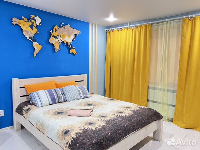 

1-к. квартира, 43 м², 2 кровати