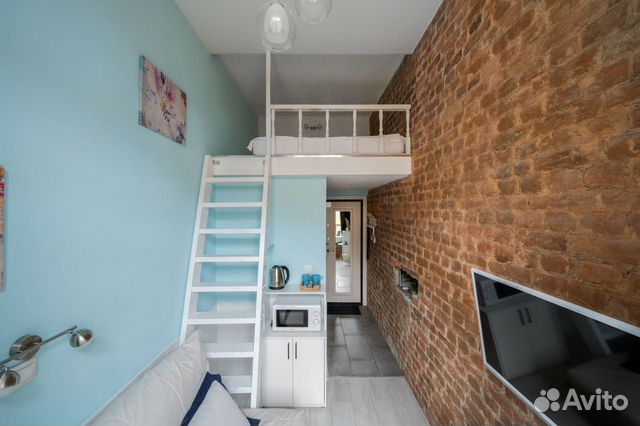 

Квартира-студия в апарт-отеле, 10 м², 1 кровать