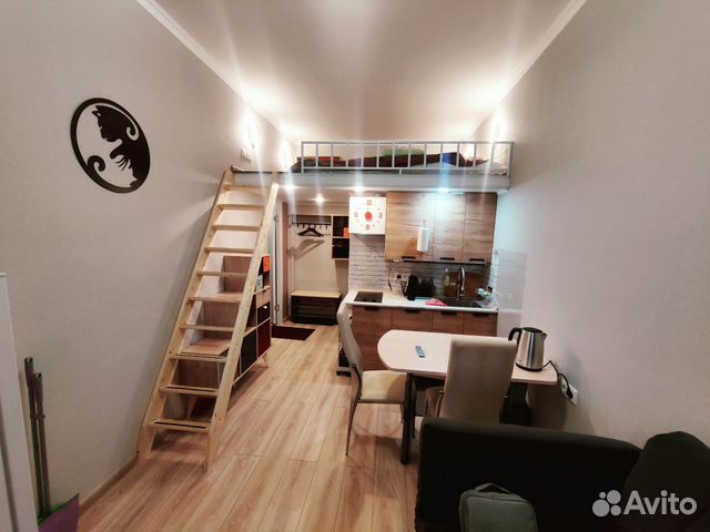 

Квартира-студия, 25 м², 2 кровати