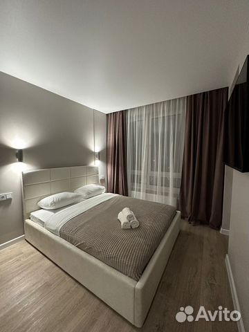 

Квартира-студия, 35 м², 2 кровати