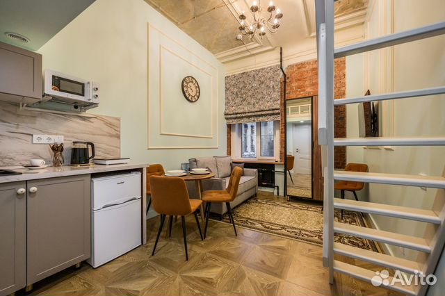 

Квартира-студия, 23 м², 2 кровати