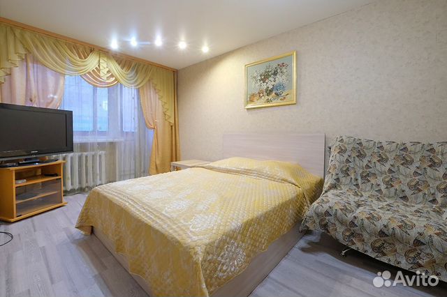 

1-к. квартира, 30 м², 2 кровати