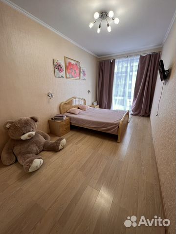 

1-к. квартира, 51 м², 3 кровати