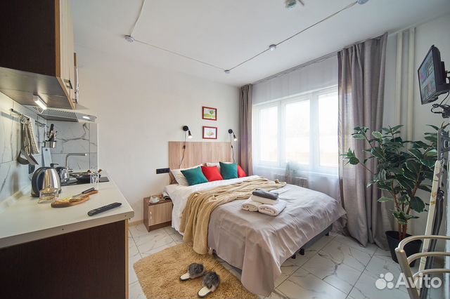 

Квартира-студия, 20 м², 1 кровать