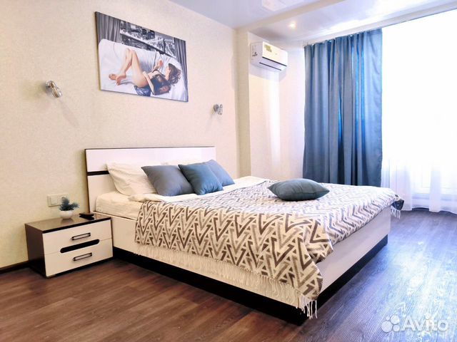 

1-к. квартира, 43 м², 2 кровати