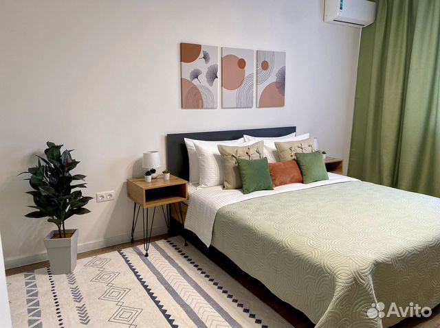 

1-к. квартира, 38 м², 2 кровати