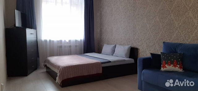 

1-к. квартира, 42 м², 2 кровати