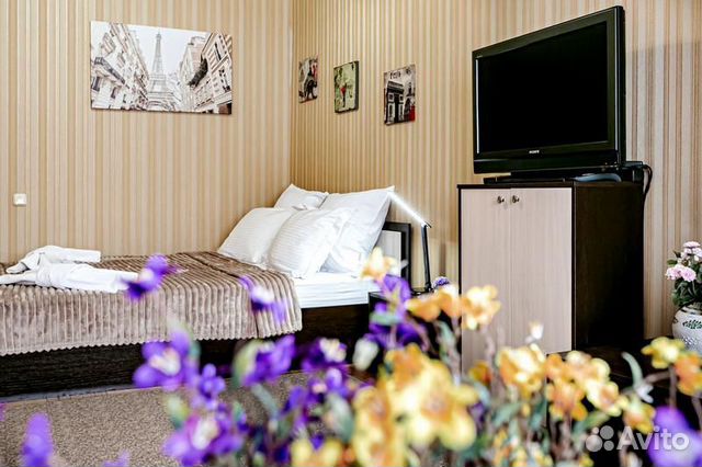 

1-к. квартира, 39 м², 2 кровати
