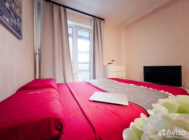 

Квартира-студия, 28 м², 2 кровати