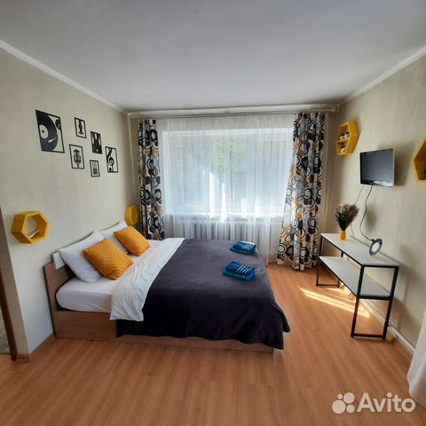 

1-к. квартира, 32 м², 2 кровати
