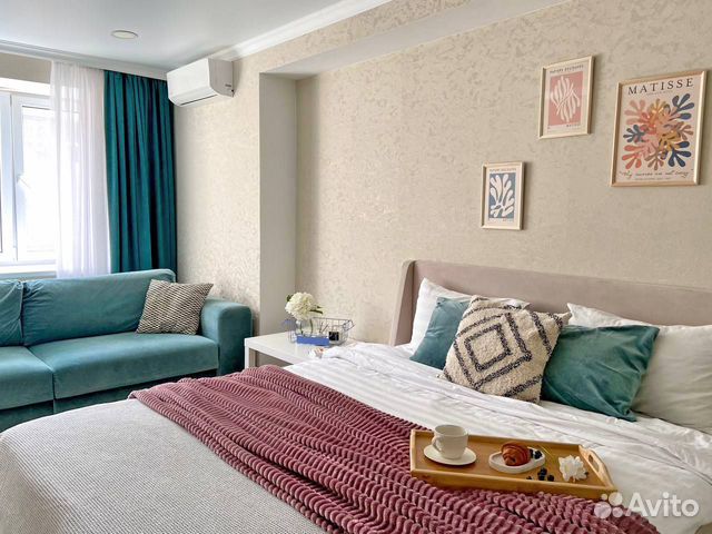 

1-к. квартира, 50 м², 2 кровати